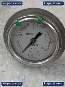 0-2000 ASK Hydraulic Pressure Gauge – actual item, photo 2 of 5
