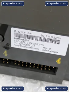 Emerson KJ3211X1-BA1 DeltaV SOE Card – actual item, photo 5 of 10