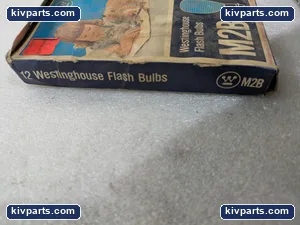 Westinghouse M2B Blue Dot Flashbulbs Bayonet Base – actual item, photo 6 of 7