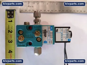 MAC 712C-12-PI-611BA Pneumatic Solenoid Valve – actual item, photo 2 of 5