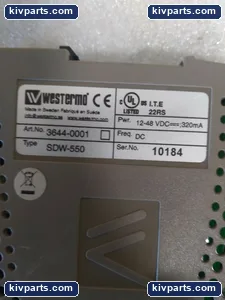 Westermo SDW-550 Industrial Ethernet Switch – actual item, photo 2 of 5