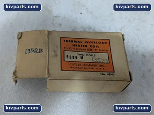 Cutler-Hammer 9586H1352B Heater Coil – actual item, photo 2 of 5