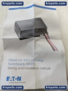 Eaton WSP-CA-010 Wavelinx Dimming Switchpack – actual item, photo 3 of 11