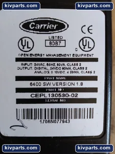 Carrier CEPL130530-02 HVAC Automation Control Board – actual item, photo 2 of 4