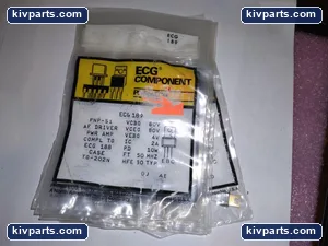 ECG COMPONENR ECG 189 PNP S1 8.0V AMP 4V 50MHZ – actual item, photo 2 of 3