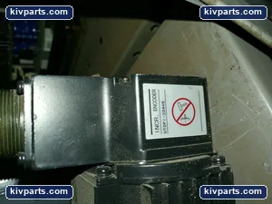 Yaskawa USAREM-03CF-J51 AC Servo Motor with Encoder – actual item, photo 6 of 6