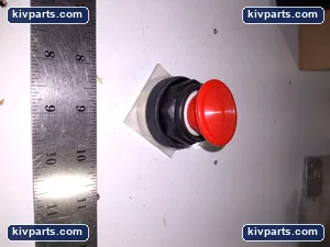 Square D SKR4R DIA Mushroom Button – actual item, photo 2 of 5