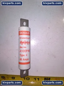 Mersen A100P40-4 Fuse – actual item, photo 2 of 4