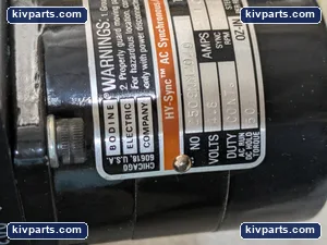 Bodine Electric 2509NM2020 Gearmotor Motor – actual item, photo 7 of 9