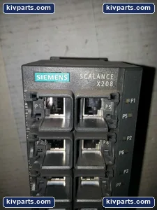 Siemens 6GK5208-0BA10-2AA3 Ethernet Switch Industrial PLC – actual item, photo 6 of 6