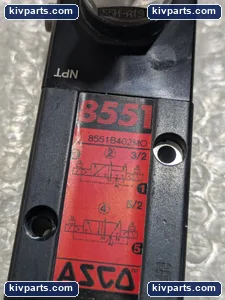 ASCO 8551B402MO Red Hat Spool Valve – actual item, photo 4 of 5