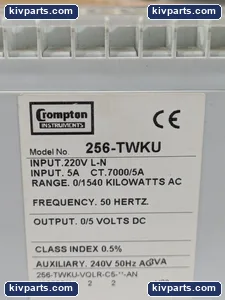 Crompton 256-TWKU Paladin Watt Transducer – actual item, photo 5 of 6