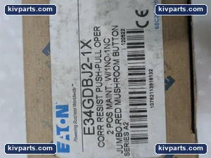 Eaton E34GDBJ2-1X Jumbo Red Mushroom Button – actual item, photo 6 of 7
