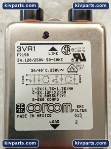 Corcom 3VR1 EMI Power Line Filter – actual item, photo 6 of 7