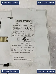 Allen-Bradley 100-C72D 00 Contactor – actual item, photo 5 of 6
