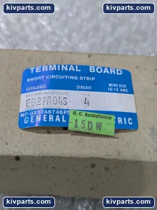 General Electric EB27A04S Short Circuiting Terminal Board – actual item, photo 2 of 6