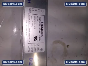 Siemens 6SE3290-0DA87-0FB1 Micromaster Line Filter – actual item, photo 3 of 7
