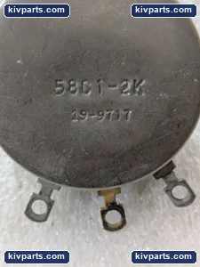 Honeywell 58C1-2K 19-9717 Wirewound Potentiometer – actual item, photo 4 of 7