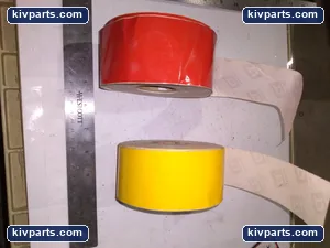 2" X36 YARDS MARKING TAPE 1 SET OF RED AND 1 SET OF YELLOW – actual item, photo 2 of 4