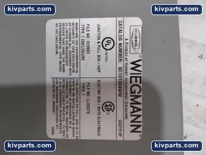 Hubbell SC101004WW Wiegmann Junction Enclosure – actual item, photo 2 of 3