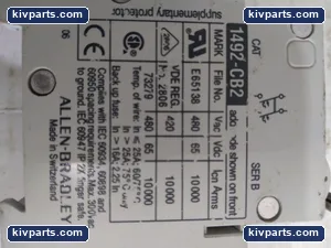 Allen-Bradley 1492-CB2G050 Supplementary Protector Breaker – actual item, photo 3 of 7
