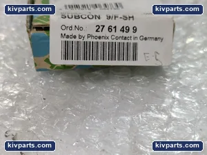 Phoenix Contact 9/F-SH Subcon 2761499 – actual item, photo 2 of 4