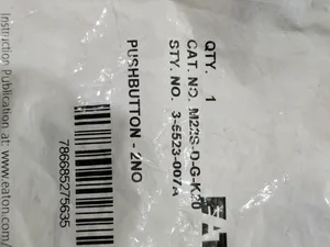 Eaton M22S-D-G-K20 Pushbutton