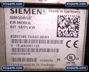 Siemens 6SN1145-1BA01-0DA1 Simodrive 611 E/R Module – actual item, photo 4 of 6