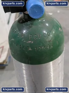 DOT-3AL2015 Cylinder Tank CGA870 Post Valve – actual item, photo 9 of 11