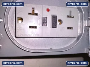 S355E Duty Weatherproof GFCI Outlet – actual item, photo 4 of 5