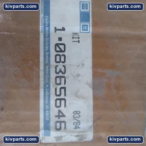 Electro-Motive Diesel 1-08365646 EMD Aftercooler Gasket – actual item, photo 2 of 3