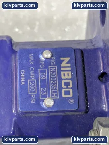 Nibco N200235LH Lug Style Butterfly Valve – actual item, photo 2 of 5