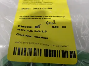 Phoenix Contact 1843635 MCV 1 5 PCB Header Connector