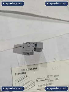 WAGO 231-604 Terminal Block – actual item, photo 2 of 4