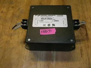 Control Concepts I-107 Islatrol Active Tracking Filter