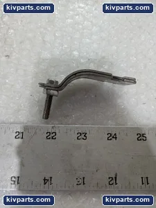 1 1/2 rigid RIGHT SLOTED HANGER PIPE STAINLESS STEEL .... LOT OF 6 – actual item, photo 3 of 5