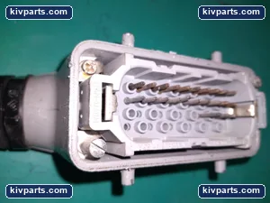 Harting HAN-D40M Male Heavy Duty Connector – actual item, photo 4 of 9