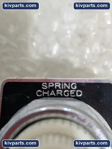 Square D 9001KM38DWS6 Schneider White Pilot Light – actual item, photo 4 of 6