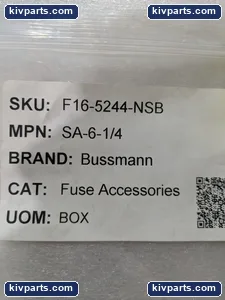 Bussmann SA-6-1/4 Tamper-Proof Adaptor – actual item, photo 2 of 10
