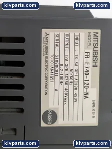 Mitsubishi FR-E740-120-NA Inverter VFD AC Drive – actual item, photo 2 of 6