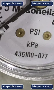 Instrum 435100-077 Masoneilan Pressure Gauge – actual item, photo 4 of 4