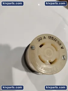 Hubbell Inlets 4 Wire Locking Plug – actual item, photo 2 of 6