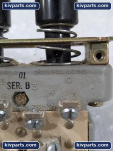 Square D 9001 U01 Two Push Button Switch – actual item, photo 4 of 6