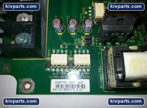 Square D 658859P005 Drive Power Circuit Board Card – actual item, photo 3 of 4