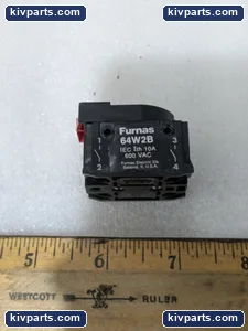 Furnas 64W2B Contact Block – actual item, photo 4 of 6