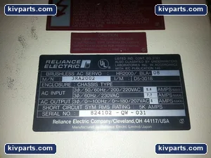Reliance Electric 3RA2002 AC Servo Drive Controller – actual item, photo 2 of 4