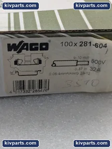 WAGO 281-604 Feed-Through Terminal Block – actual item, photo 5 of 9