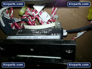 AEG 104X125DC060 Block Module Thyristor SCR Drive – actual item, photo 2 of 2