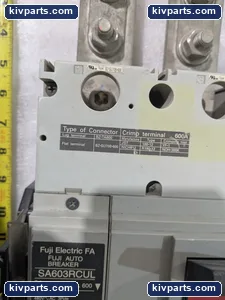 Fuji Electric SA603RCUL Auto Breaker – actual item, photo 3 of 10
