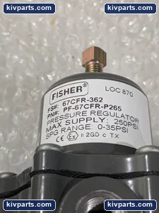 Fisher 67CFR-362 Air Pressure Regulator – actual item, photo 4 of 8